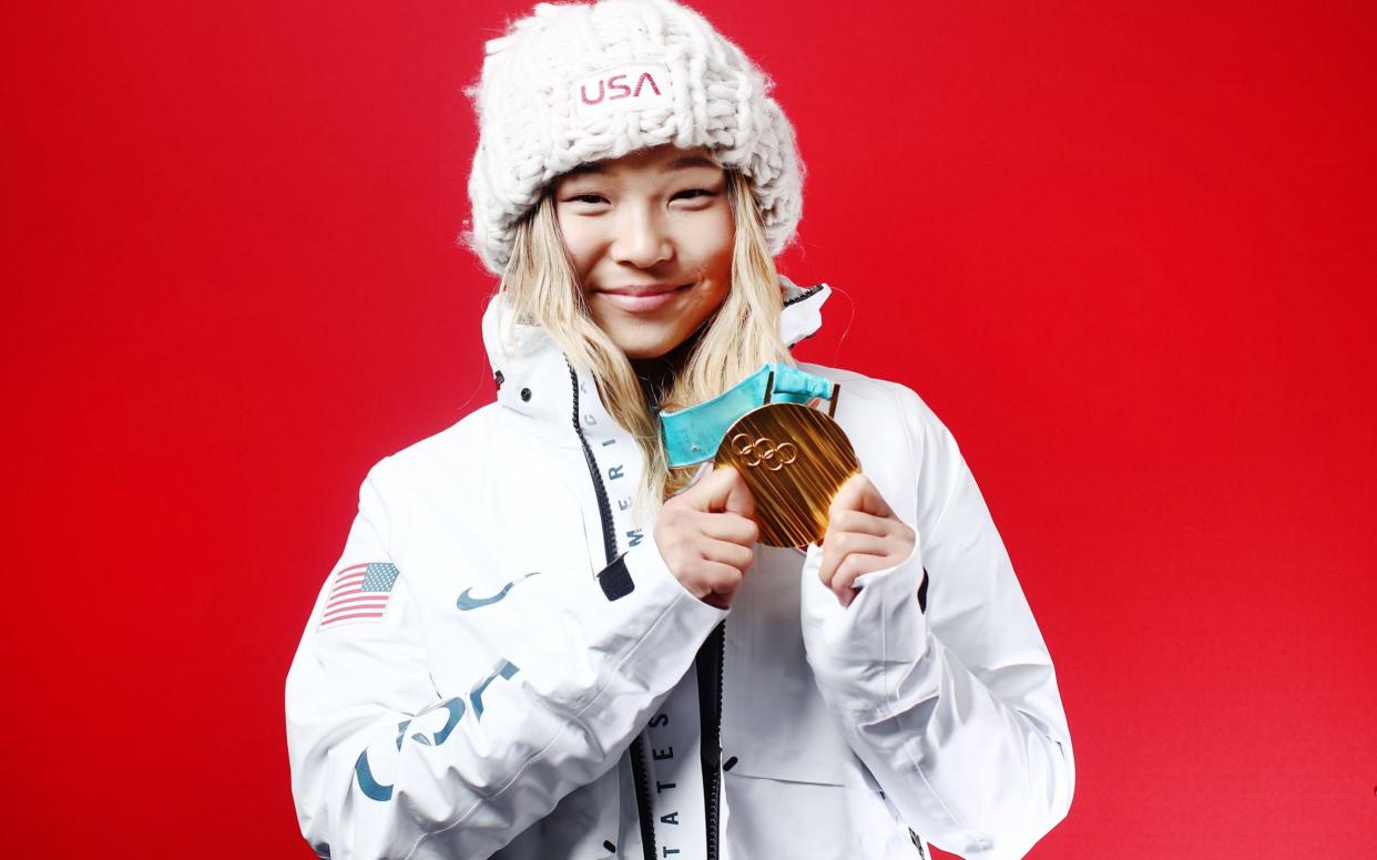 Chloe Kim won gold for the USA in the Snowboard Ladies' Halfpipe but would she have triumphed if she grew up in South Korea? - Getty Images AsiaPac