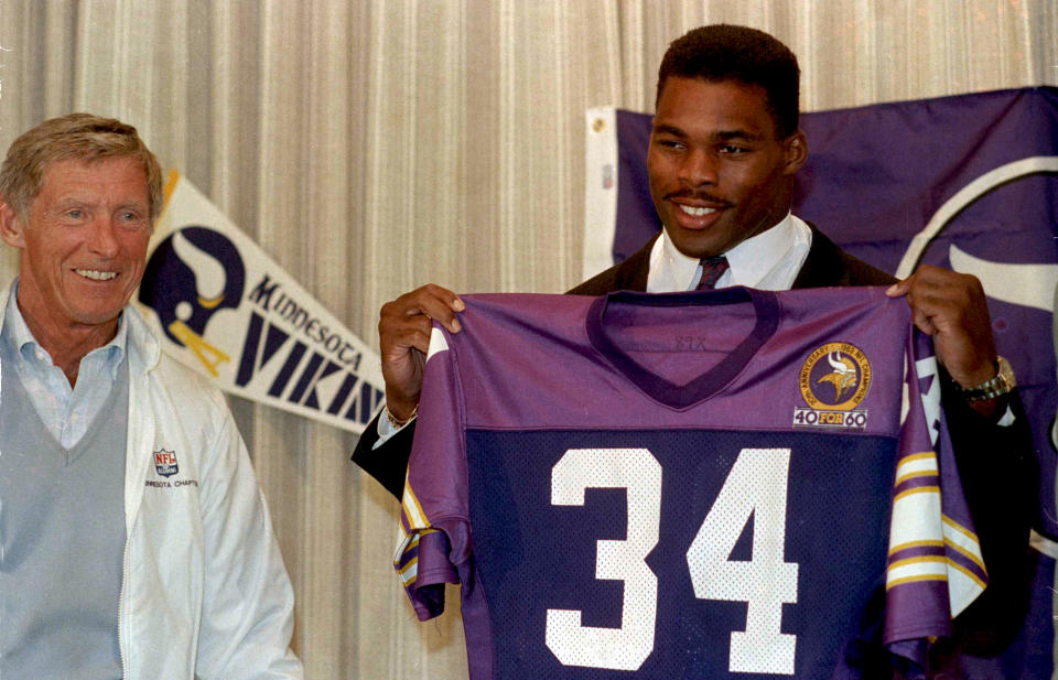 The return the Cowboys received trading Herschel Walker to the Minnesota Vikings led, in part, to three Super Bowl titles for the Dallas Cowboys. The Vikings? They got 2 1/2 seasons before Walker was gone to Philadelphia. (AP)