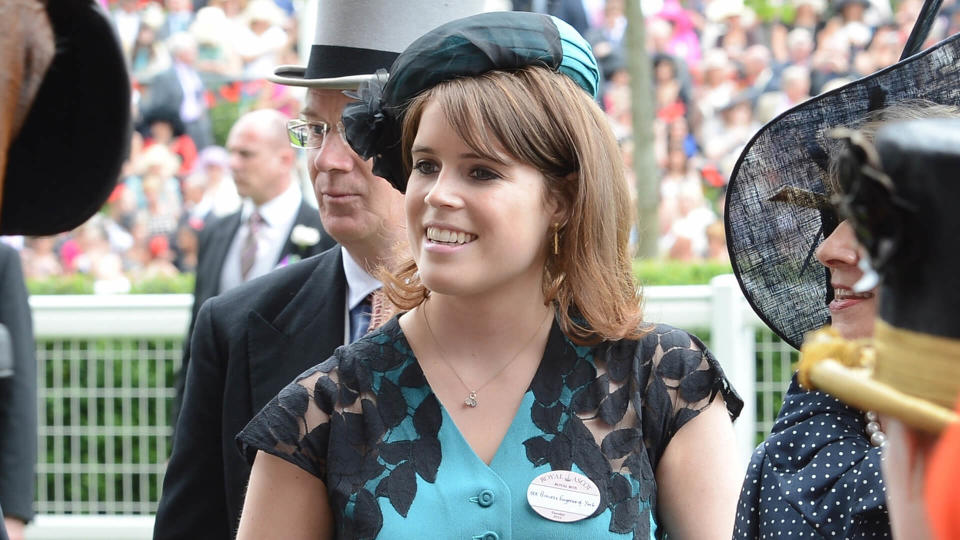 Princess Eugenie of York attends day 1 of the annual Royal Ascot horse racing event.