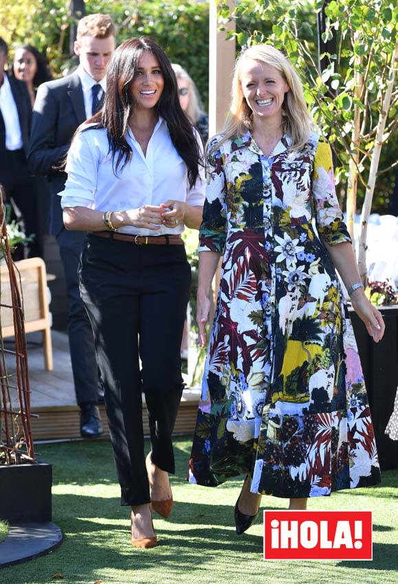 Meghan Markle con Kate Stephens