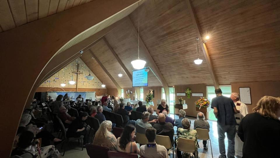 <div>Connie Elaine Fortune, 71, was remembered today by friends, family, and members of the community at the Light of Christ Lutheran Church in La Porte.</div>