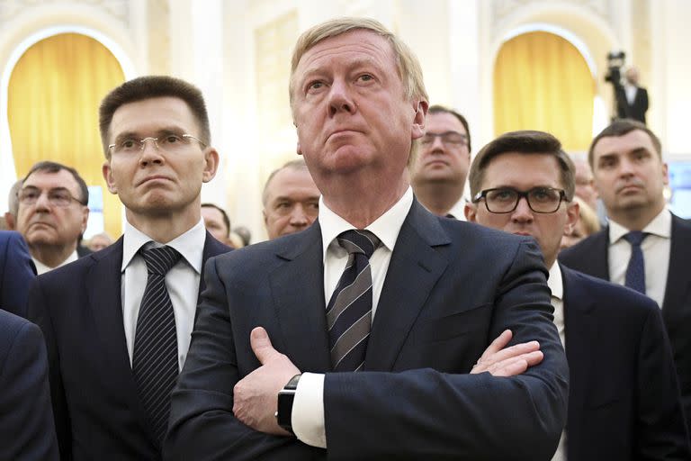 Anatoly Chubais, en 2018, en el Kremlin