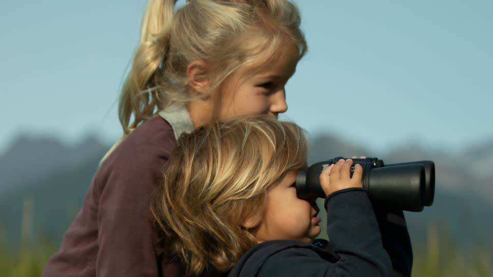 Gee says that when it comes to traveling with young children, choosing "the best attitude" is key. - Garrett Gee/National Geographic