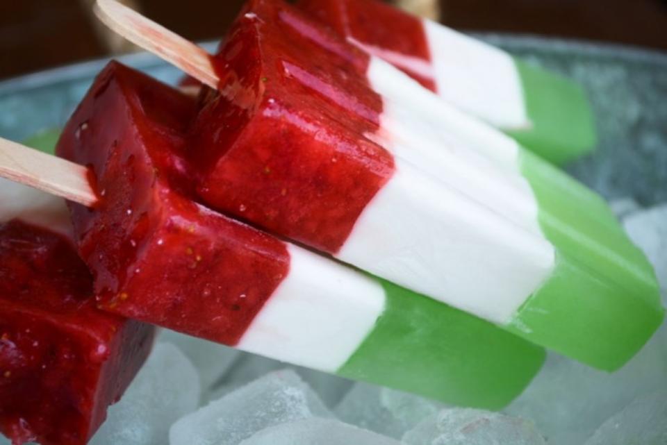 <p>The View From Great Island</p><p>Fresh flavors of lime, strawberry and coconut make these festive extra delicious.</p><p><strong>Get the recipe: <a href="https://theviewfromgreatisland.com/cinco-de-mayo-popsicles/" rel="nofollow noopener" target="_blank" data-ylk="slk:Cinco de Mayo Popsicles;elm:context_link;itc:0;sec:content-canvas" class="link ">Cinco de Mayo Popsicles</a></strong></p>