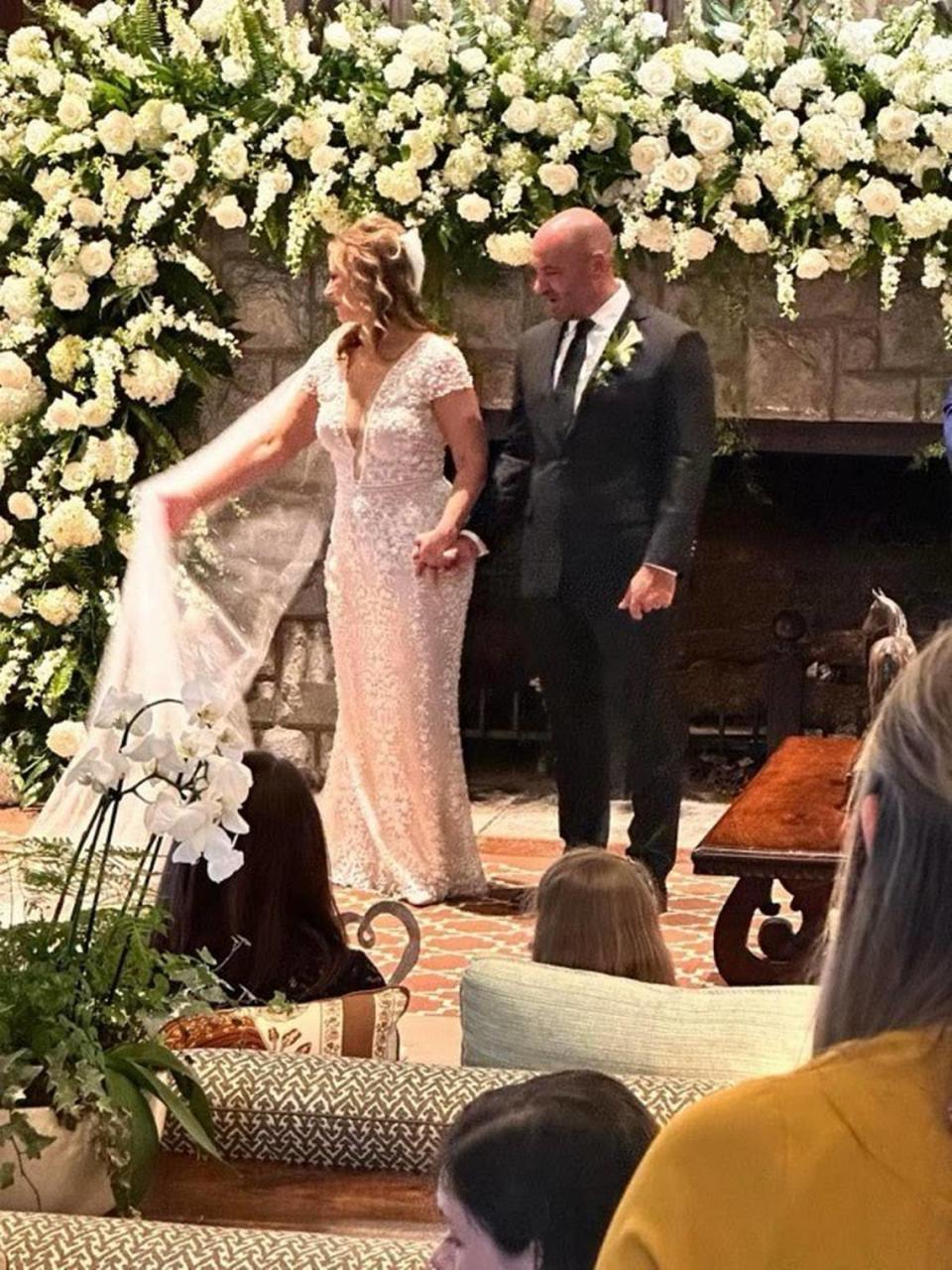 Former WLEX news anchor and Miss Kentucky Nancy Cox married Justin Galli in a ceremony at Keeneland on May 25.