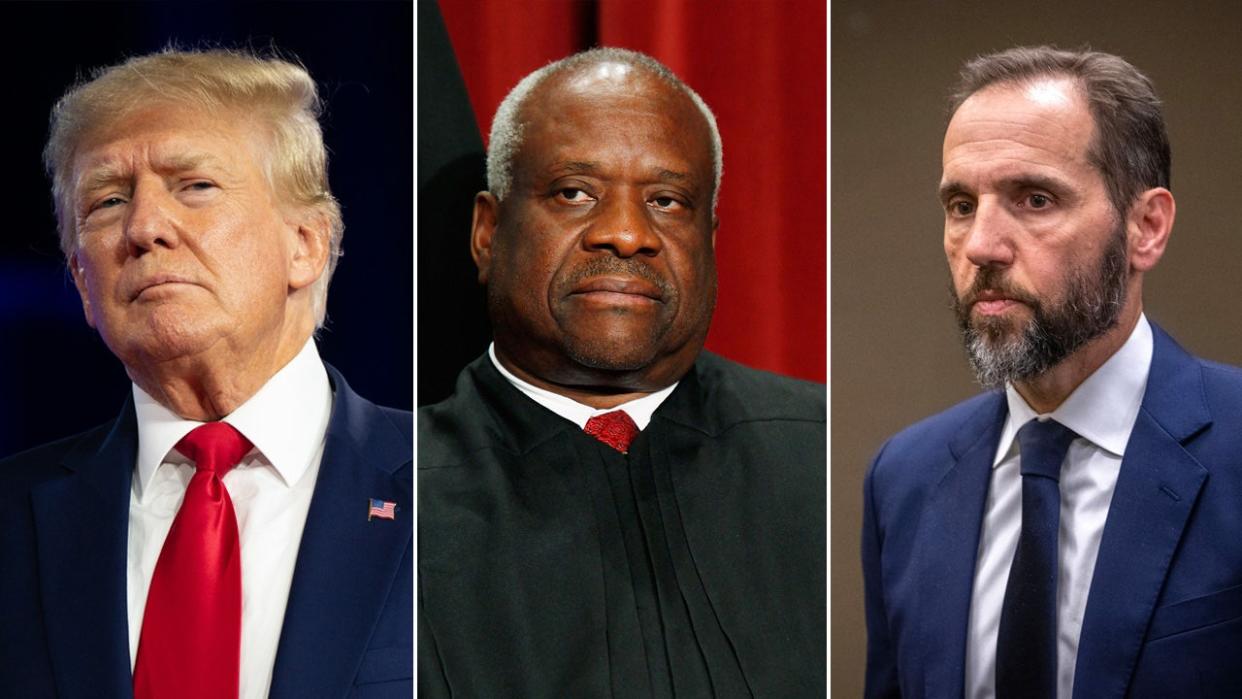 Donald Trump, Justice Clarence Thomas, Special Counsel Jack Smith