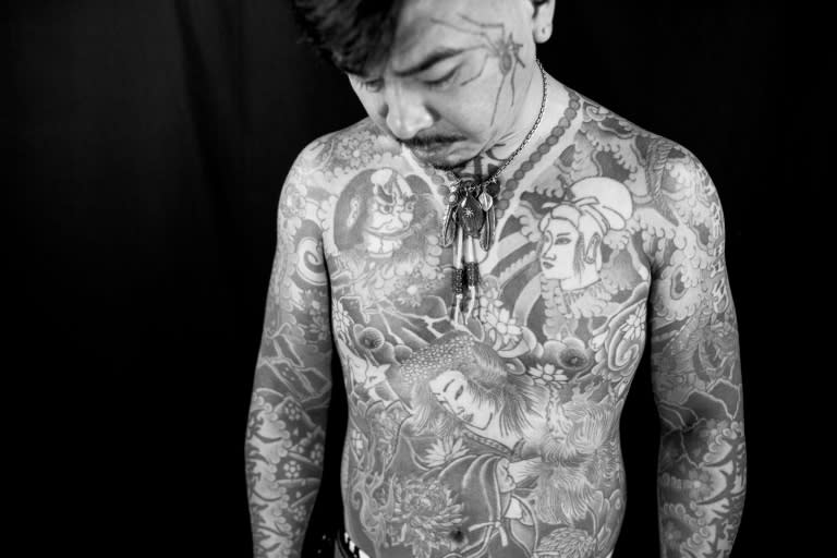 As Japan opened up to the outside world in the 1800s, tattoos were outlawed