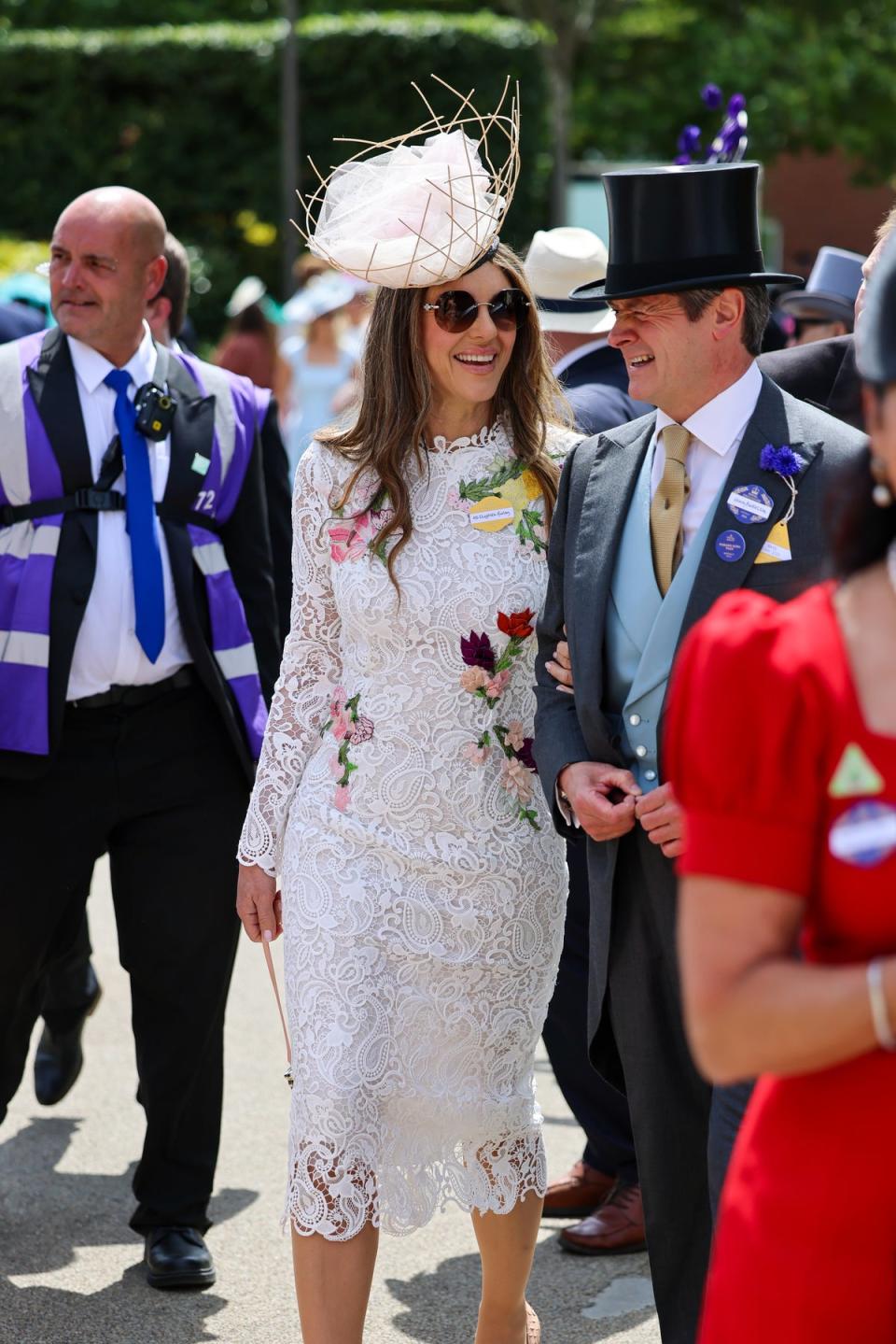 Elizabeth Hurley (Royal Ascot)