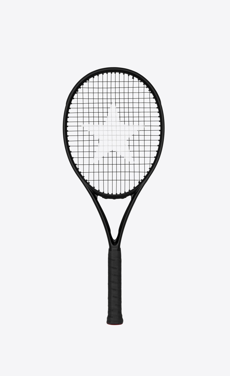 <p><a href="https://www.ysl.com/en-us/sports-and-travel/wilson-star-tennis-racket-612978YCLAR1000.html" rel="nofollow noopener" target="_blank" data-ylk="slk:Shop Now;elm:context_link;itc:0;sec:content-canvas" class="link ">Shop Now</a></p><p>Wilson Star Tennis Racket</p><p>Saint Laurent</p><p>$775.00</p>