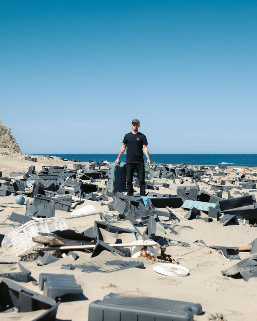 Yago Lange es activista por el medioambiente