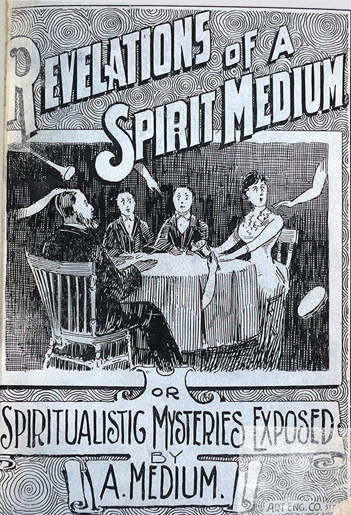Cover of Revelations of a Spirit Medium, published in 1891.