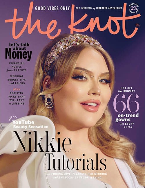 Nikkie Tutorials on the cover of The Knot