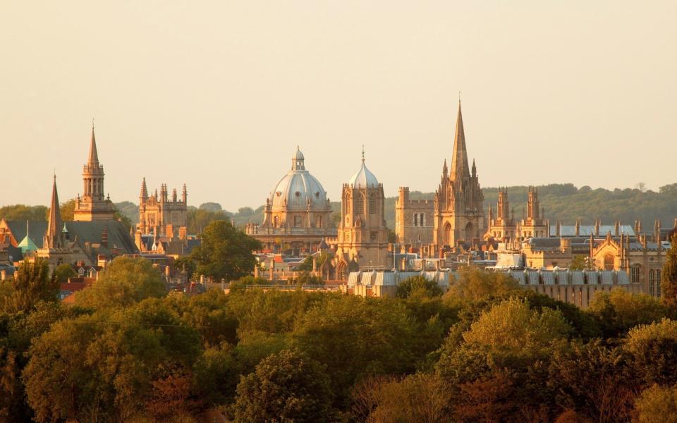 Oxford, city skyline