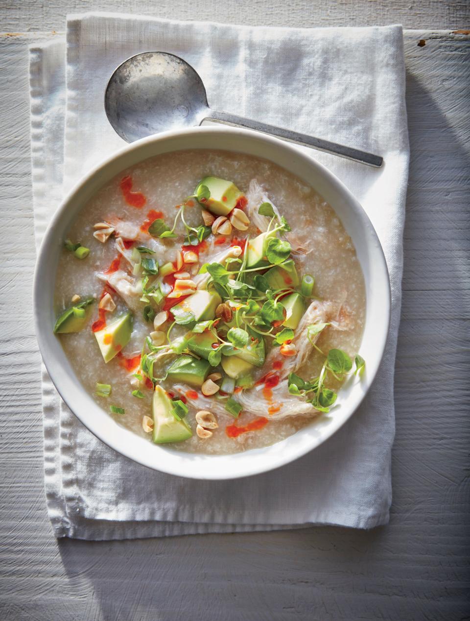 Slow Cooker Chicken Congee