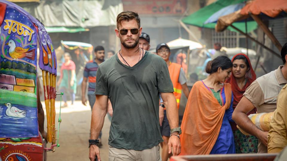 Chris Hemsworth in “Extraction” - Credit: Netflix