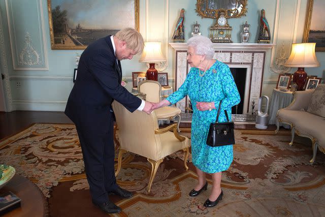 Victoria Jones - WPA Pool/Getty Queen Elizabeth appointed Boris Johnson as Prime Minister in July 2019 at Buckingham Palace.