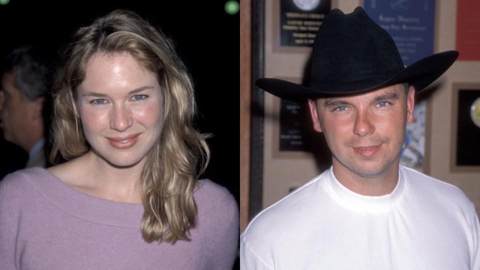 Renee Zellweger and Kenny Chesney