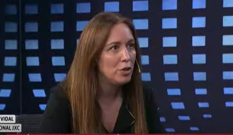 María Eugenia Vidal cruzó las críticas de Carrió.