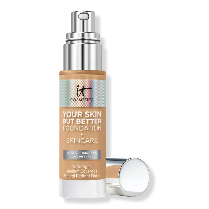 <p><a href="https://go.redirectingat.com?id=74968X1596630&url=https%3A%2F%2Fwww.ulta.com%2Fp%2Fyour-skin-but-better-foundation-skincare-pimprod2017112&sref=https%3A%2F%2F" rel="nofollow noopener" target="_blank" data-ylk="slk:Shop Now;elm:context_link;itc:0;sec:content-canvas" class="link ">Shop Now</a></p><p>Your Skin But Better Foundation + Skincare</p><p>ulta.com</p><p>$39.50</p><span class="copyright">It Cosmetics</span>