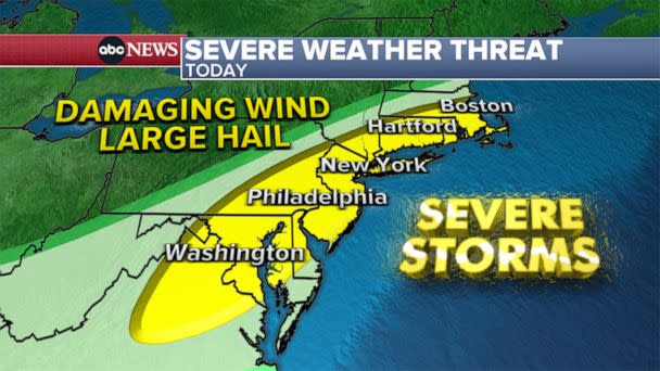 PHOTO: Severe weather threat (ABC News)