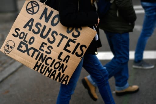 Tens of thousands marched in the Spanish capital Madrid to demand climate action at the UN talks