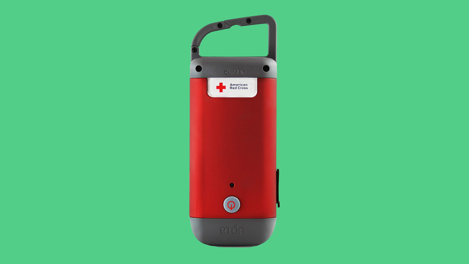 Last-minute winter essentials:Eton American Red Cross crank-powered flashlight and smartphone charger