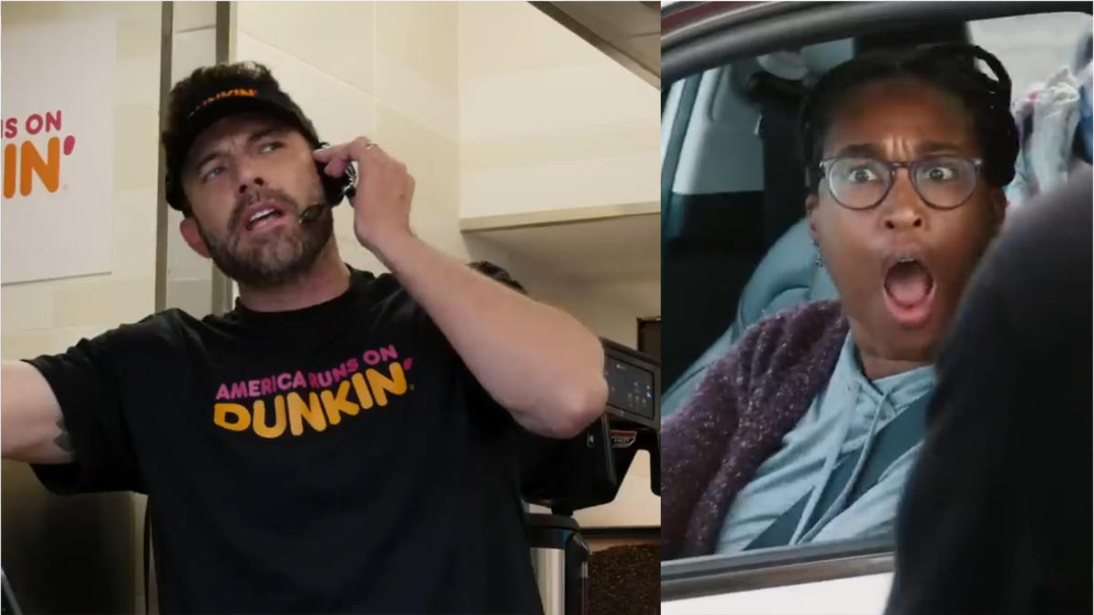 Watch Hilarious Outtakes From Bennifer's Dunkin' Donuts Ad