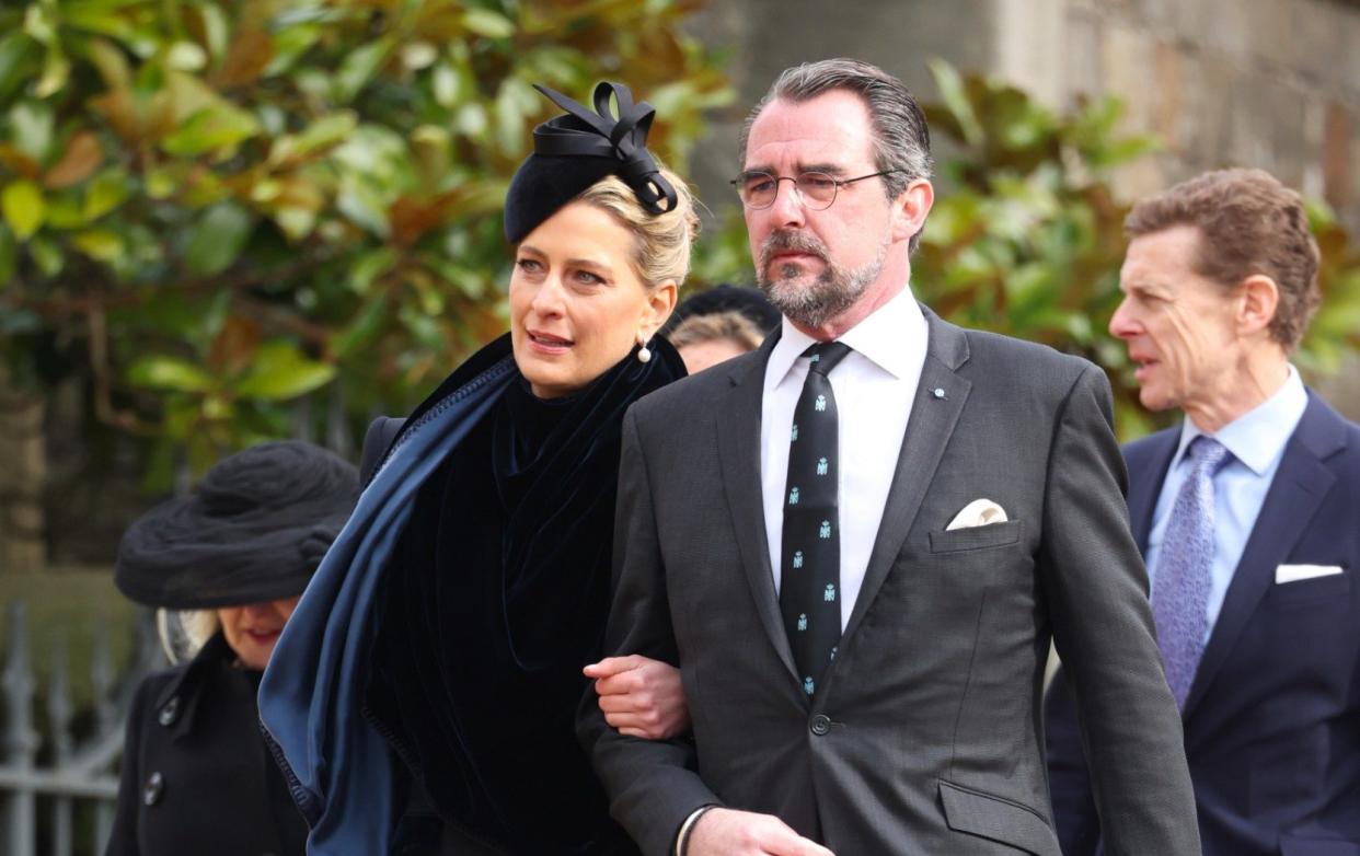 Princess Tatiana  and Prince Nikolaos were last seen together in public in February at the memorial for King Constantine in Windsor