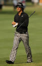 FORT WORTH, TX - MAY 25: Ryo Ishikawa of Japan watches his approach shot on the third hole during the second round of the Crowne Plaza Invitational at Colonial at the Colonial Country Club on May 25, 2012 in Fort Worth, Texas. (Photo by Scott Halleran/Getty Images)