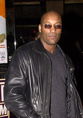 John Singleton at the Hollywood premiere of Lions Gate's The Wash