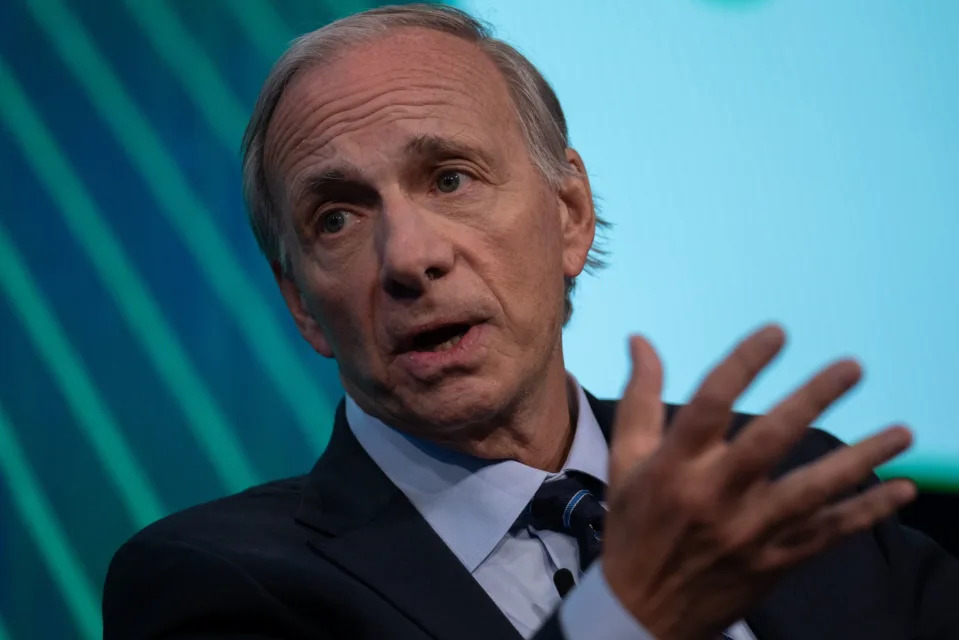 Ray Dalio, founder of Bridgewater Associates LP, during the Bloomberg Invest event in New York, US, on Wednesday, June 7, 2023. The conference invites investors, from institutional and high-net worth to private and retail, to leave with fresh perspective and crucial insight for 2023 and beyond. (Bloomberg)