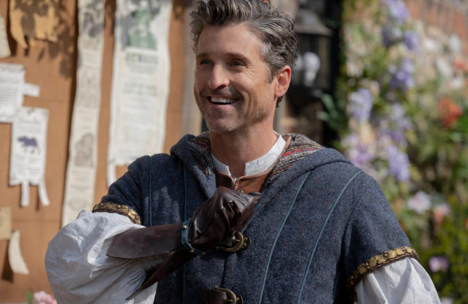 Patrick Dempsey stars in Disenchanted on Disney+ credit:Bang Showbiz