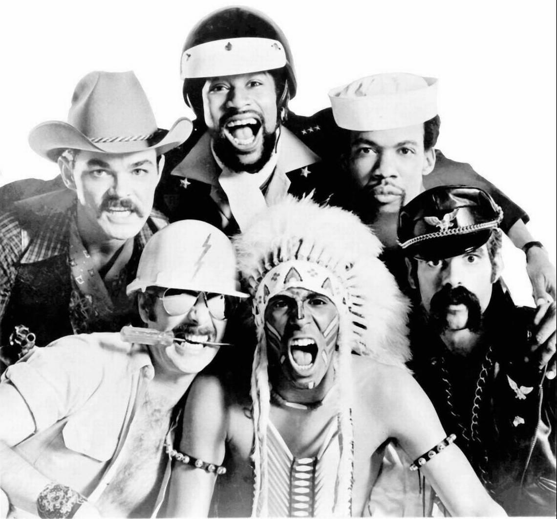 The Village People. Raleigh native Randy Jones, far left, is the original Cowboy.