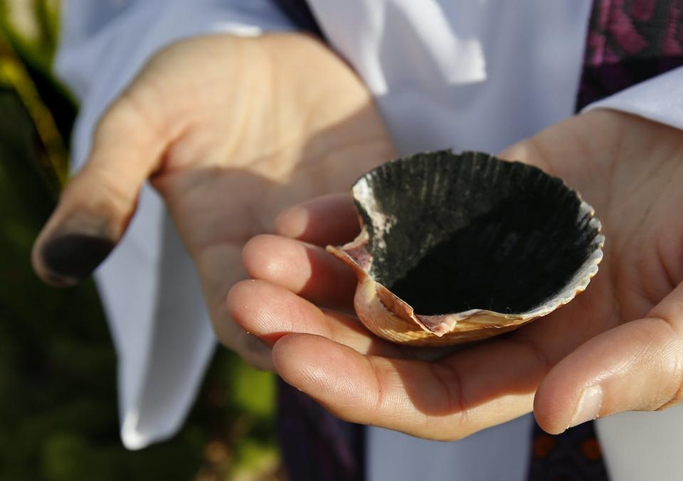 Pastors at St. John’s Lutheran Church in Sacramento provide ‘Ashes to Go’ for those who want to participate in Ash Wednesday worship but cannot attend a church service. AP Photo/Rich Pedroncelli