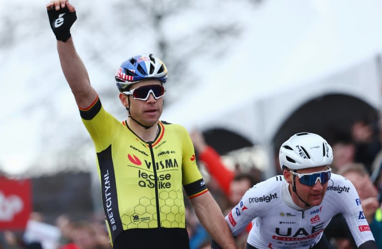 Wout van Aert is also a three-time world cyclo-cross champion (DAVID PINTENS)