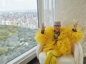 <p>One of fashion's most famous faces is celebrating her 100th birthday this month, and H&M will be toasting her in style. Iris Apfel – who has just hit her milestone age – will see her unique style paid homage to in an H&M x Iris Apfel collection. The clothing and accessories will all embrace Apfel’s bold sense of style and independence of mind. Look out for colourful co-ordinating sets, floral suits, tiered ruffle dresses and bright printed dresses. All materials used in the collection are recycled, or more sustainably sourced and each garment and accessory has been made with circularity in mind. The collection will be available in early 2022.</p><p>"I think H&M is fabulous and they are absolute pioneers in their field – which I love! I love doing high style at affordable prices, which H&M has mastered," Apfel said.</p>