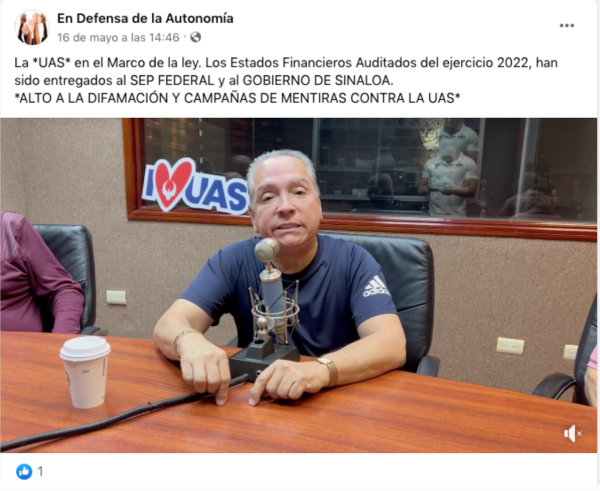 Al menos ocho portales y fanpage en Facebook, además de 10 comunicadores y operadores de la UAS en Sinaloa difunden desinformación política.