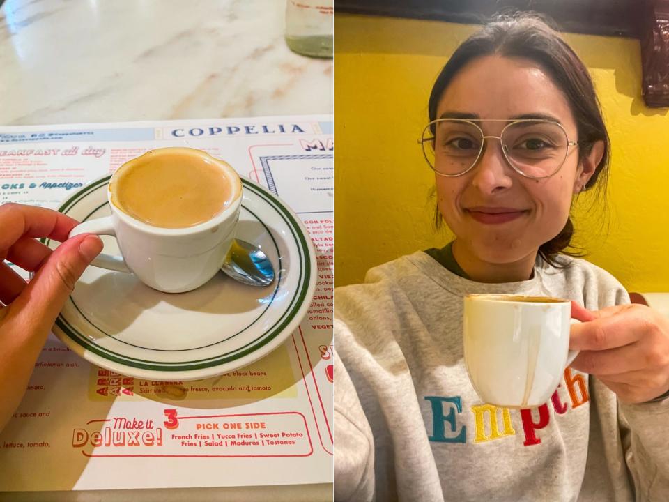 cafe cubano at Coppelia in new york city