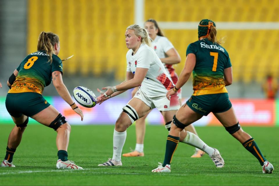 Lock Rosie Galligan has been ruled out of England’s trip to France  (Getty Images)
