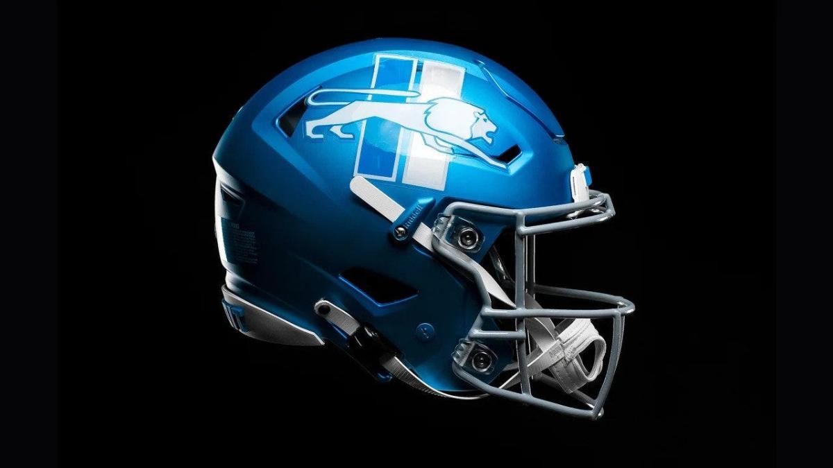 Detroit Lions unveil new alternate helmets for 2023 season