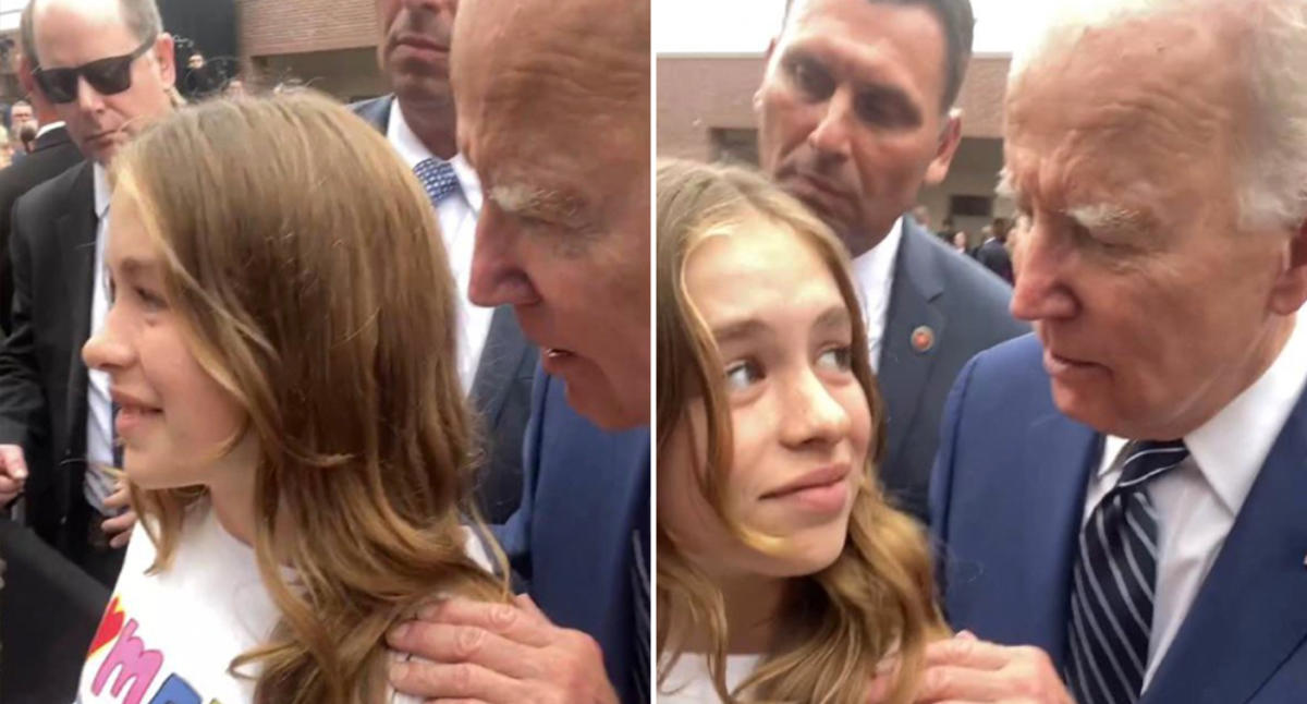 Creepy Video Of Joe Biden With Young Girl Sparks Heated Debate