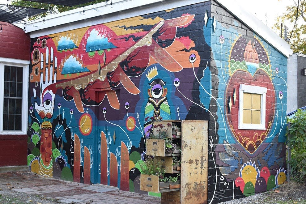 Yellow Springs is known as a "cool town" for its art scene and culture.