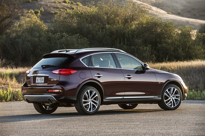 2016 Infiniti QX50 Rear 3/4 photo