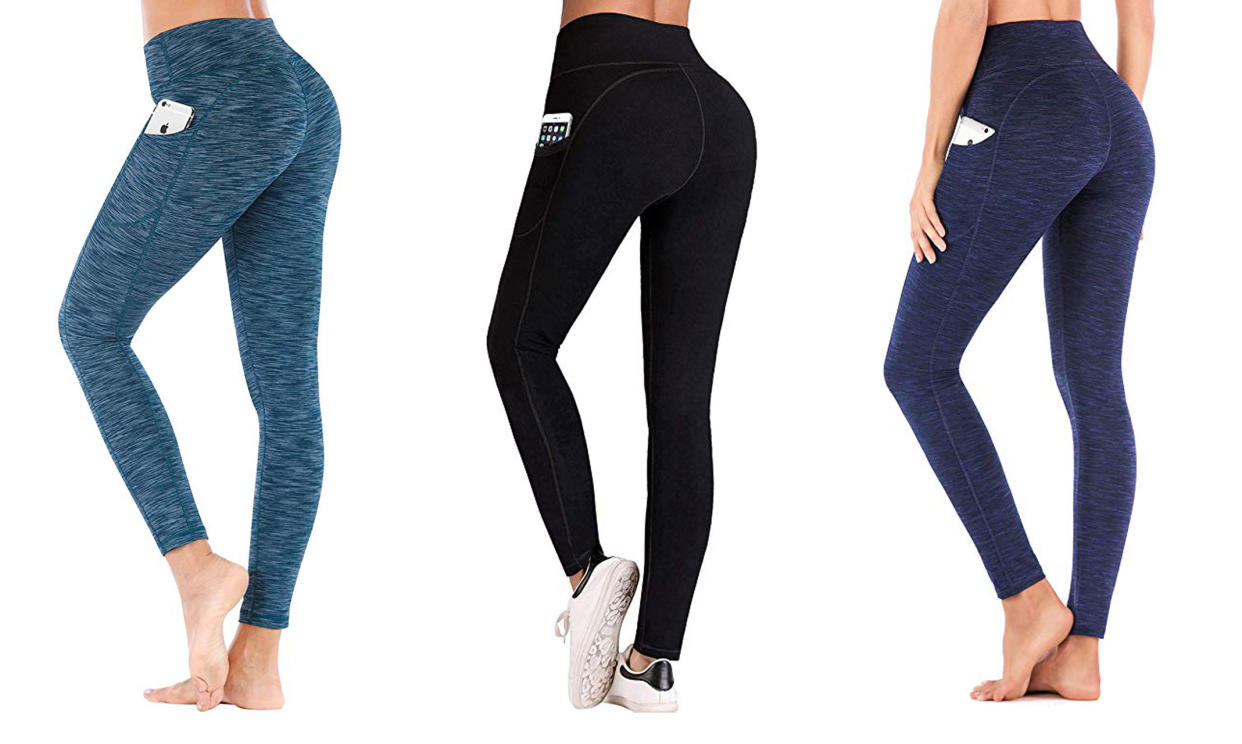 Iuga’s High Waist Yoga Pants are a best-seller at Amazon with over 1,700 reviews (Photo: Amazon)