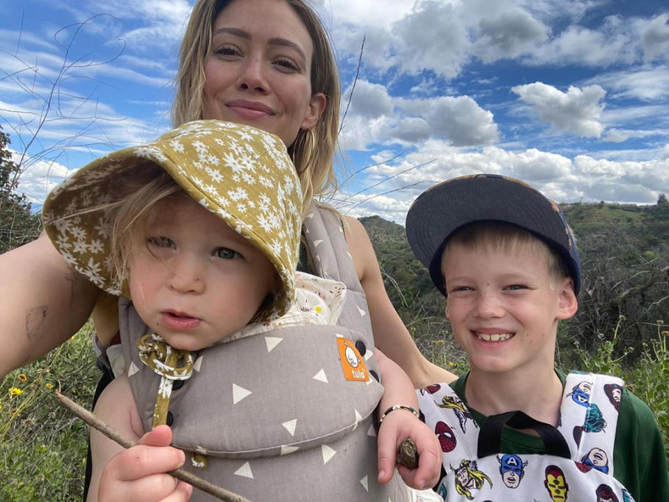 <p>On Mother's Day 2020, Duff <a href="https://www.instagram.com/p/CAB0drpjLX9/" rel="nofollow noopener" target="_blank" data-ylk="slk:wrote alongside a video of her kiddos in the pool;elm:context_link;itc:0;sec:content-canvas" class="link ">wrote alongside a video of her kiddos in the pool</a>, "These kids make me utterly exhausted and I wouldn’t want it any other way. I am amazed by all that they continue to teach me. I am so grateful I get to guide them through this part of their life and witness all of their moments, big and small. I can’t wait to see what they become ♥️"</p>