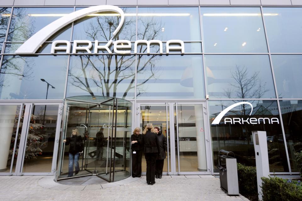 <p>Arkema<br>Le groupe de chimie est nommé pour la sixième année consécutive. Comme Apple et Microsoft. (AFP)</p>