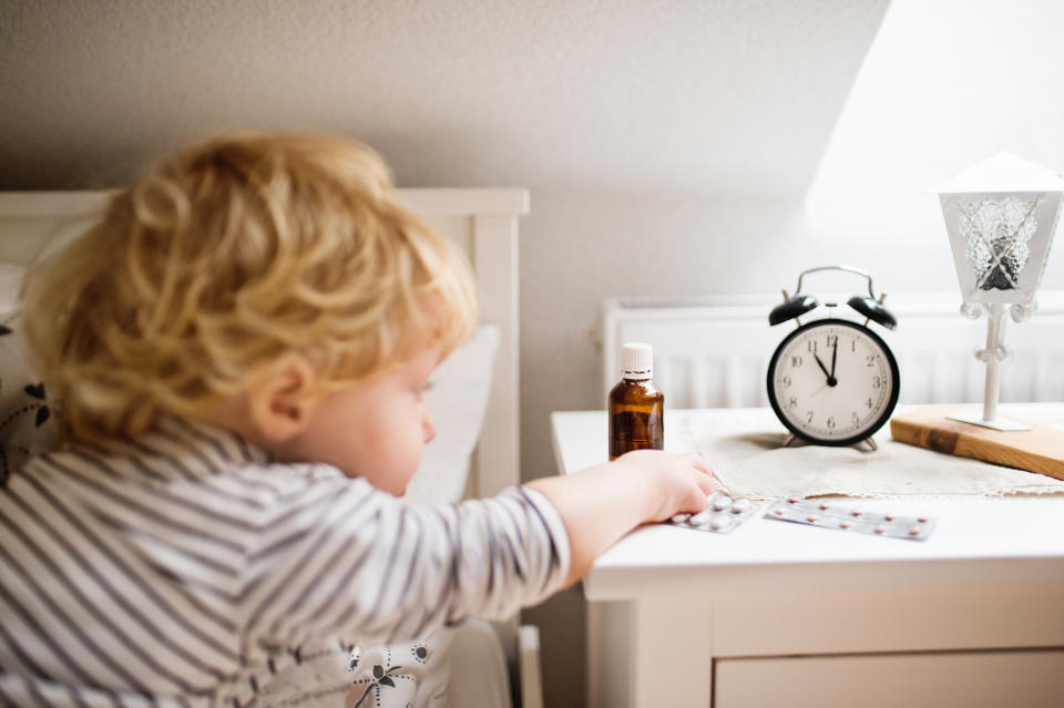 Common drugs such as antihistamenes can be dangerous in small hands, or paws (Getty Images)