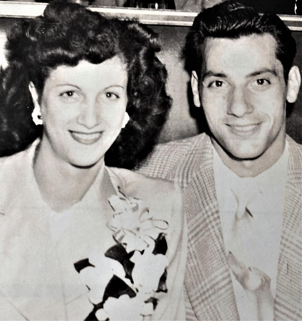 Charlie and Betty Santoro in 1948.