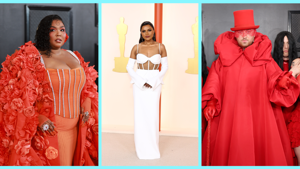 An easy way to end up on the best-dressed lists? Go for a monochromatic look like Lizzo or Sam Smith at the Grammys, or one of Mindy Kaling’s stunning Vera Wang looks at the Oscars.