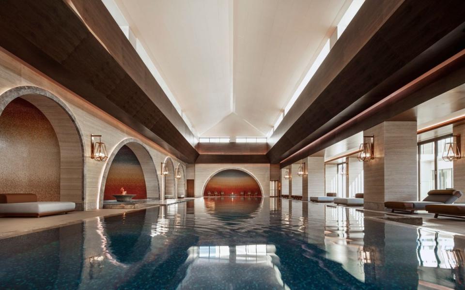 Chenot Espace is home to the hotel’s only indoor pool (O&O Portonovi)